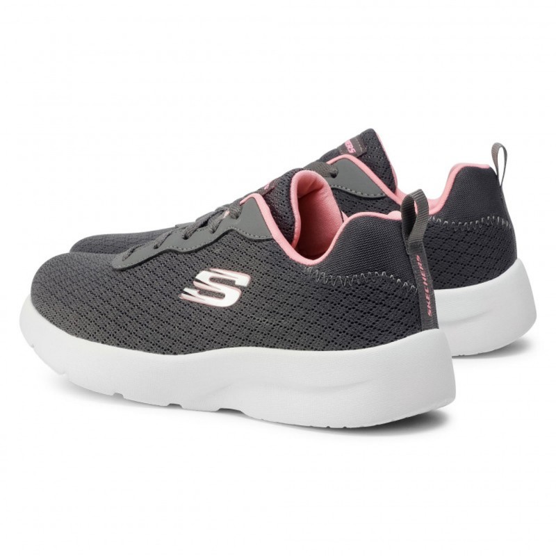 Tenis Skechers Dynamight 2.0 Charcoal Mujer